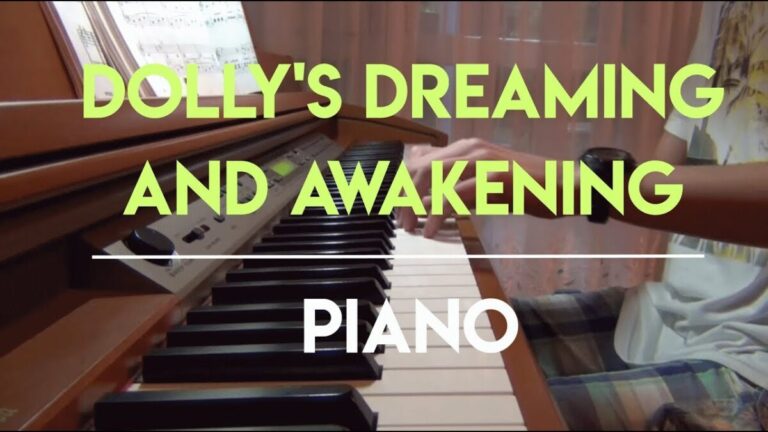 無料楽譜エステンお人形の夢と目覚めDollys Dreaming Awakening Oesten Wind note