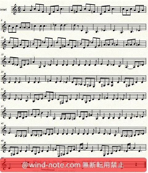 アルトサックス用無料楽譜 ミッキーマウス マーチ Mickey Mouse Club March Altosax Sheet Music アルトサックス無料楽譜のページ