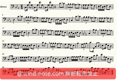 (Bizet Habanera)Trombone sheet music